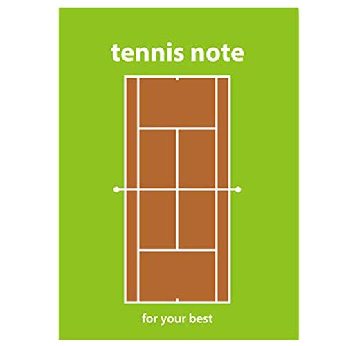 Amazon.co.jp: テニスノート(tennis note)（1冊）B6判 カラー